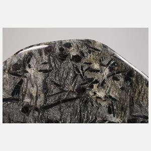 Granat und Hornblende in Glimmerschiefer