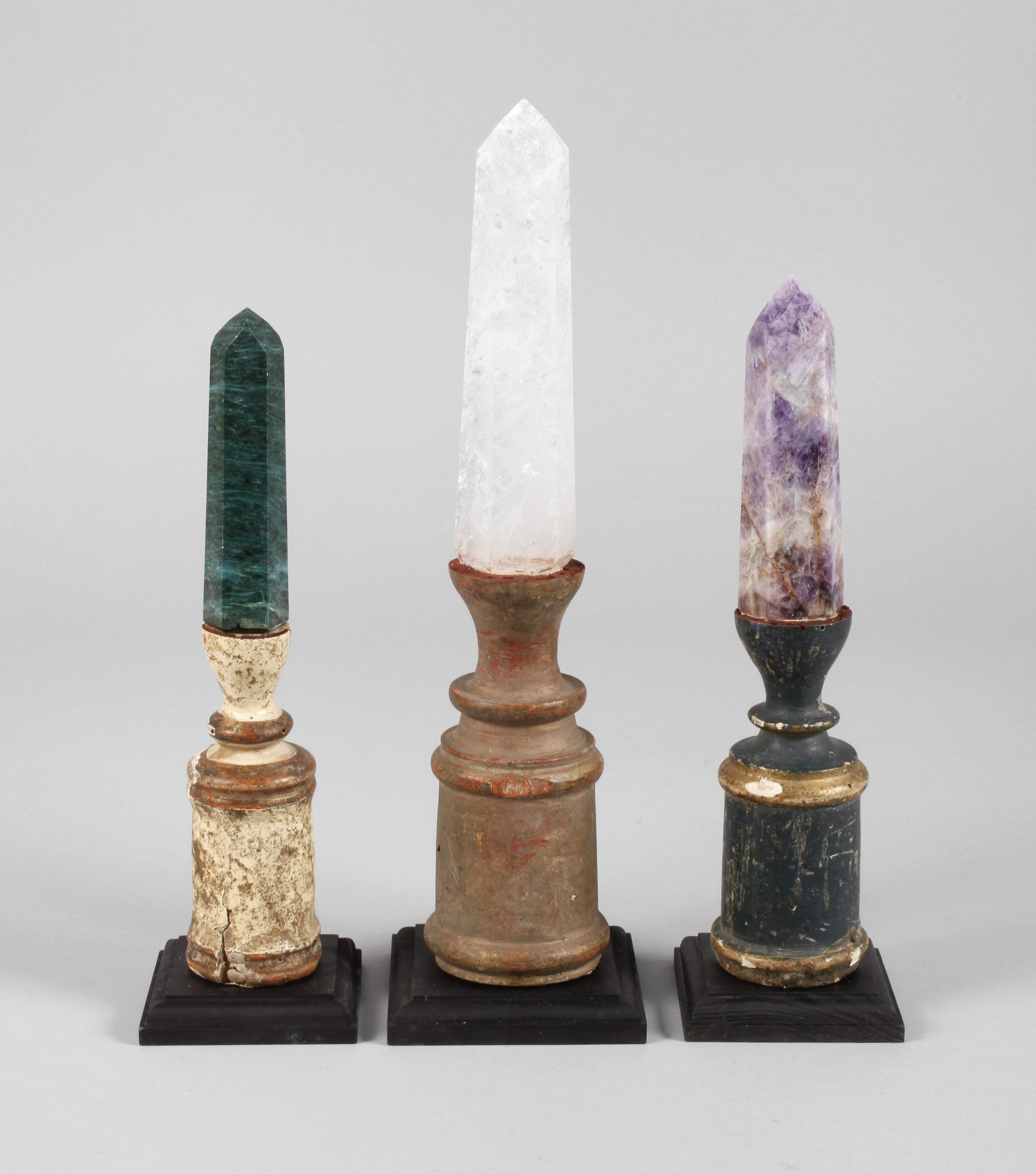 Drei Kunstkammerobjekte