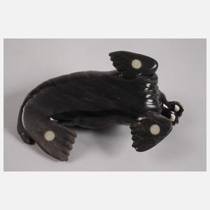 Steinschnitzerei Walross