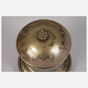 Tabaktopf mit Steinbesatz