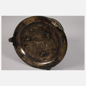 Tabaktopf mit Steinbesatz