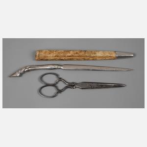 Schere und Brieföffner