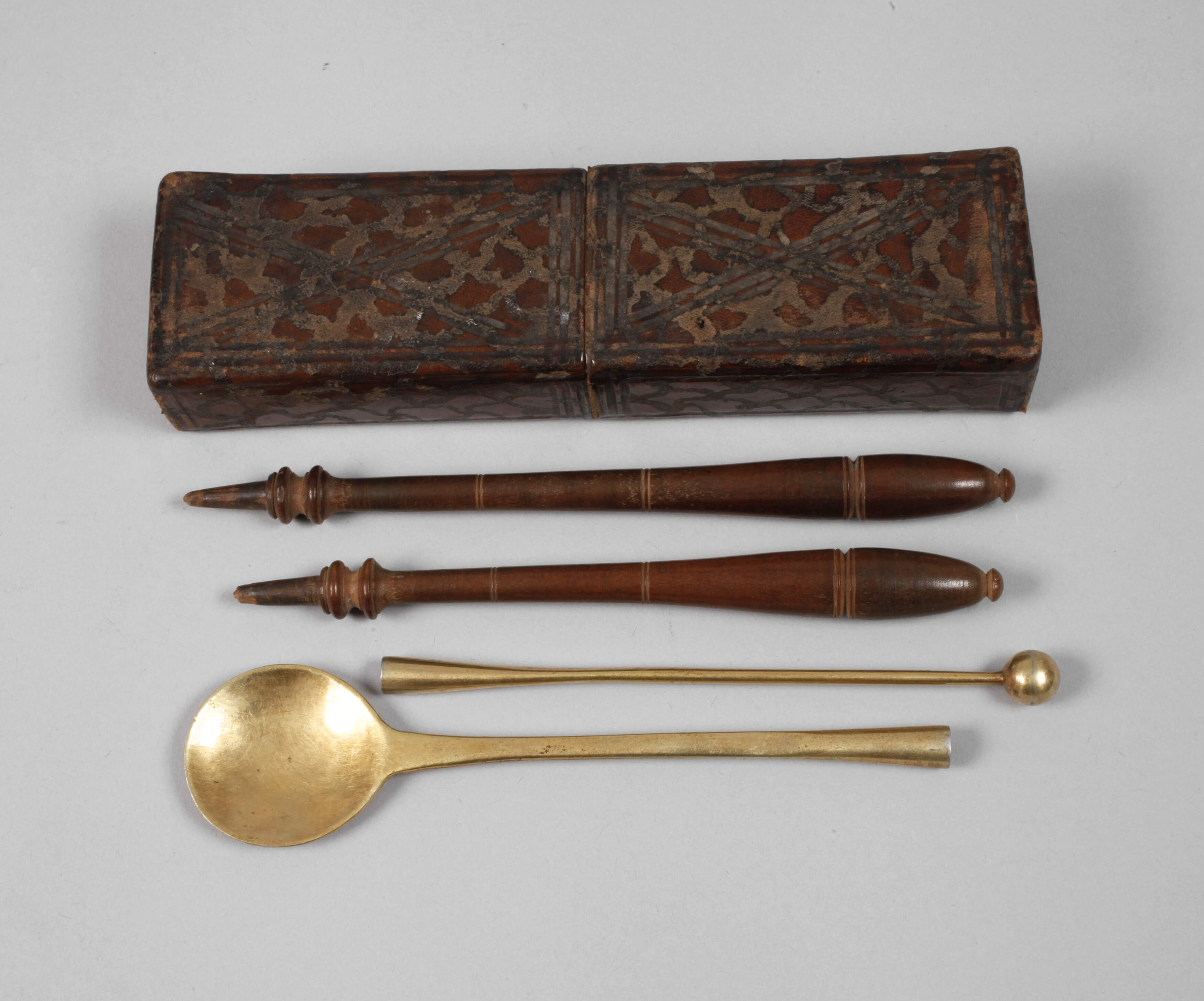 Mikropistill und Löffel