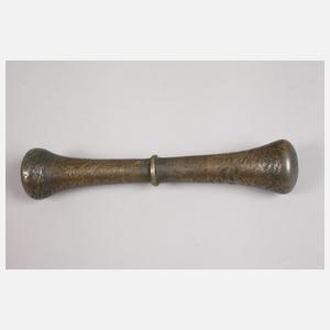 Drei historische Mörser