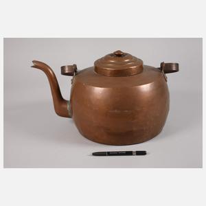 Großer Kupferkessel