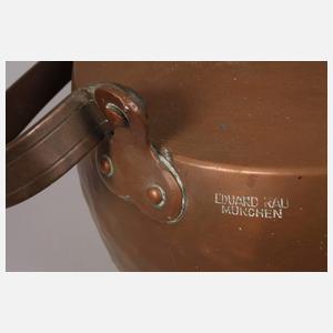 Großer Kupferkessel