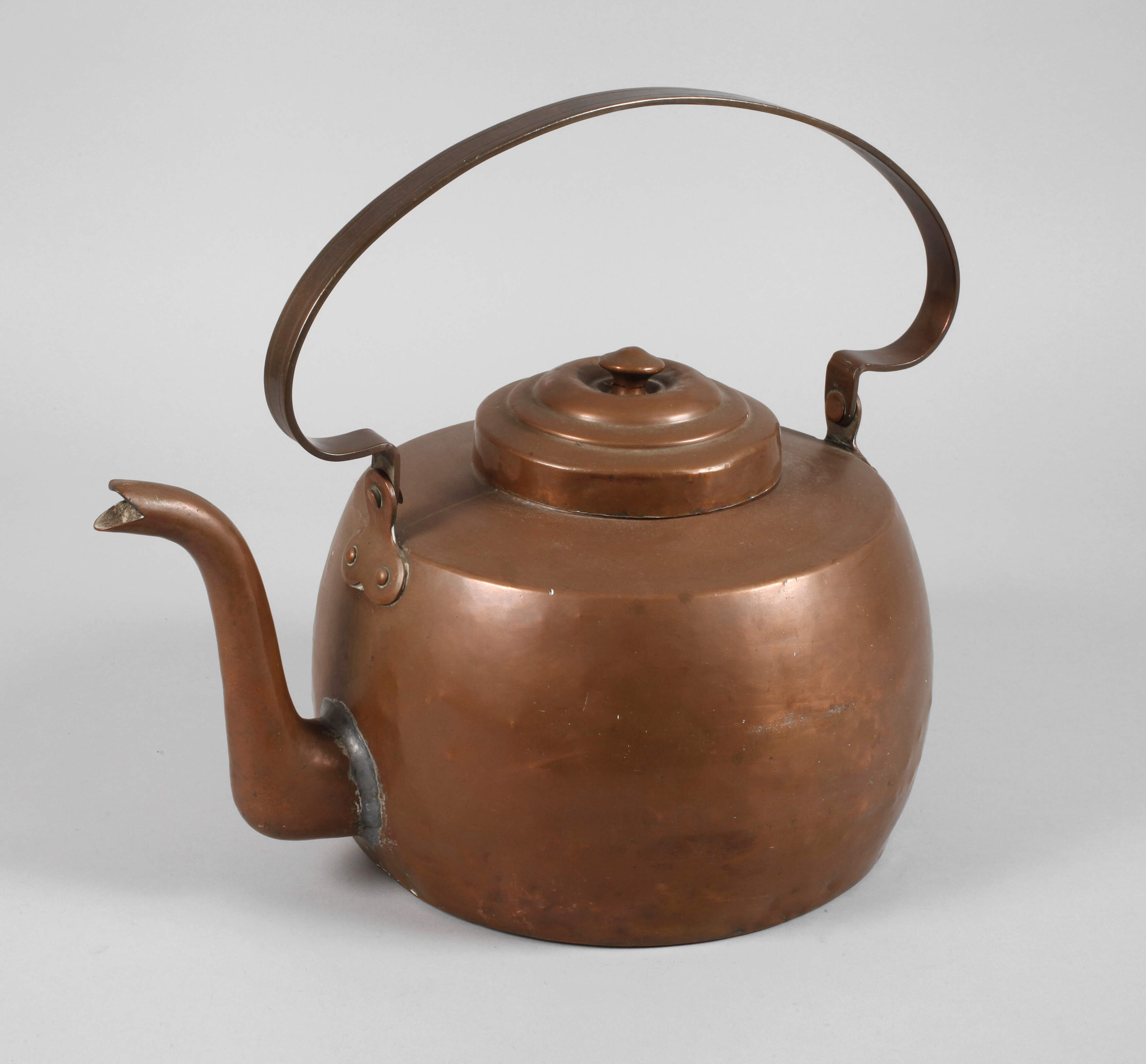 Großer Kupferkessel