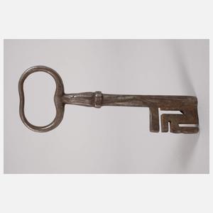 Vorhängeschloss mit drei Schlüsseln