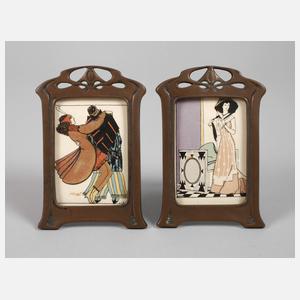 Paar Tischbilderrahmen