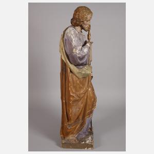 Geschnitzte Heiligenfigur