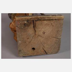 Geschnitzte Heiligenfigur