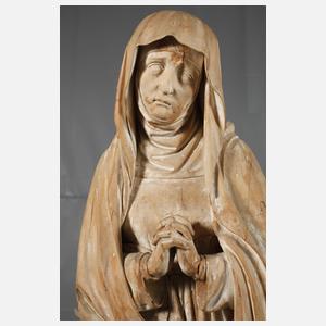 Geschnitzte Heiligenfigur