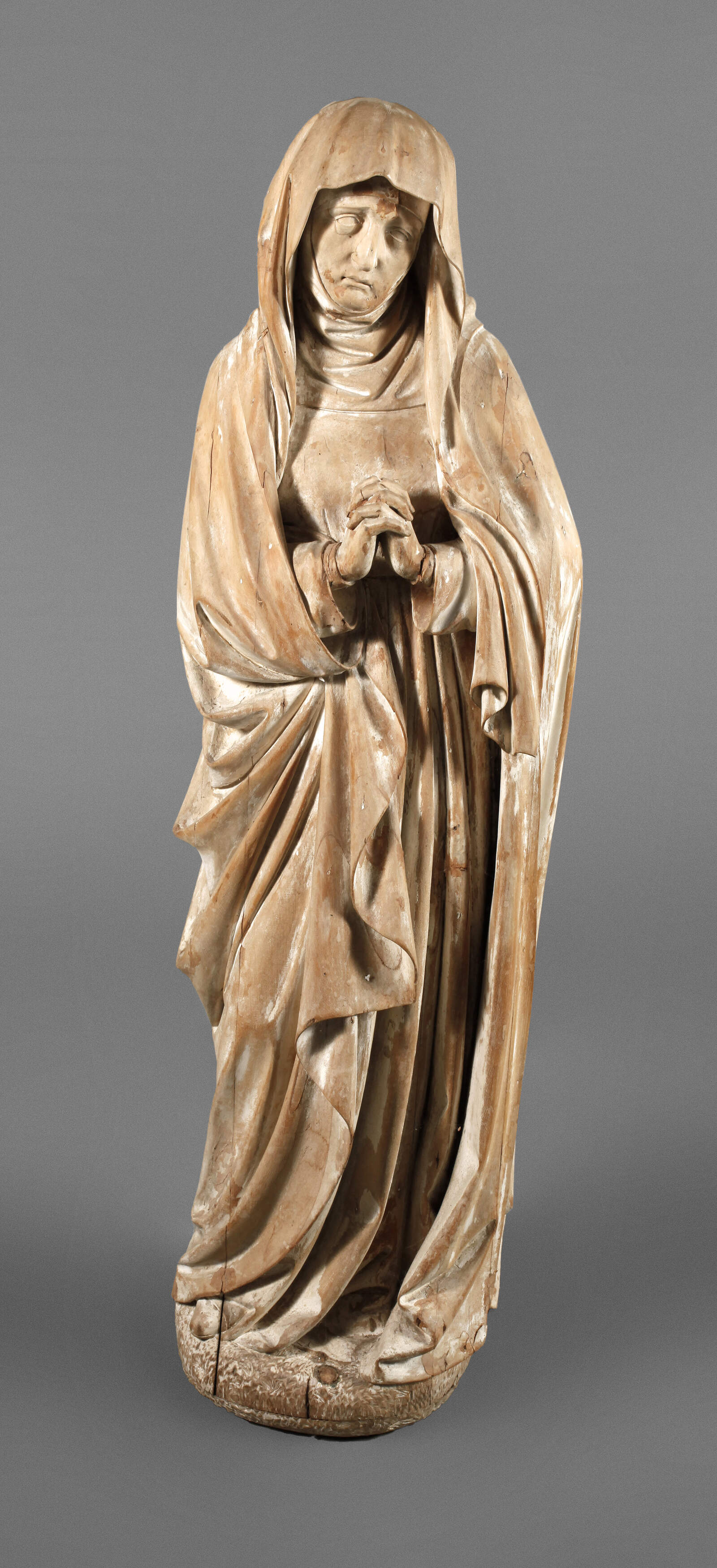 Geschnitzte Heiligenfigur