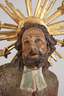 Geschnitzte Heiligenplastik
