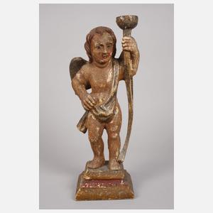 Figürlicher Leuchter Barock