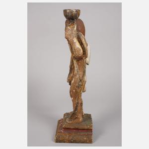 Figürlicher Leuchter Barock