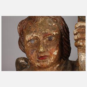 Figürlicher Leuchter Barock