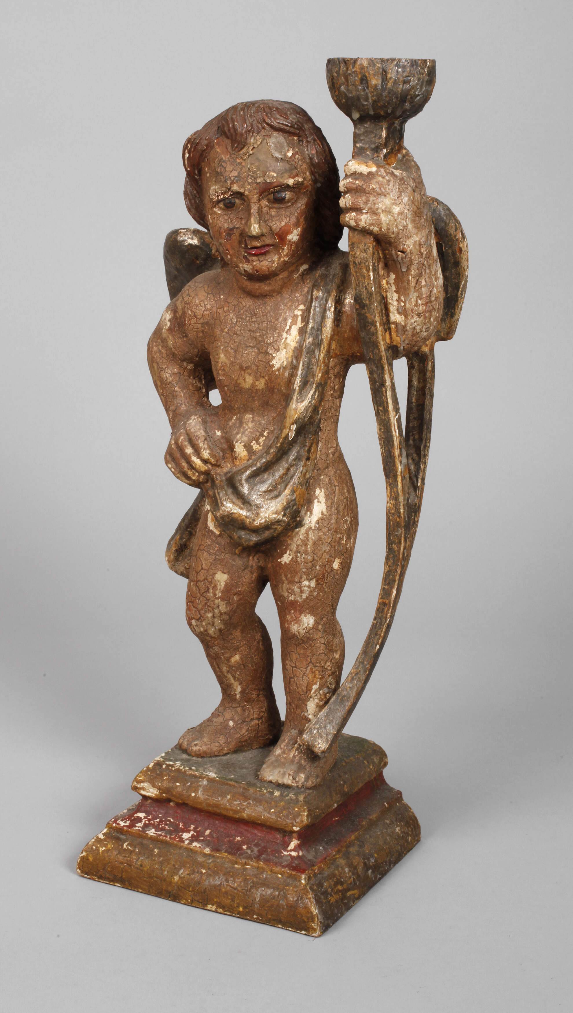 Figürlicher Leuchter Barock