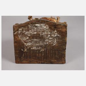 Geschnitzte Heiligenplastik