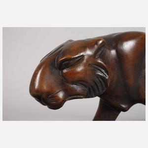 Geschnitzte Tierplastik