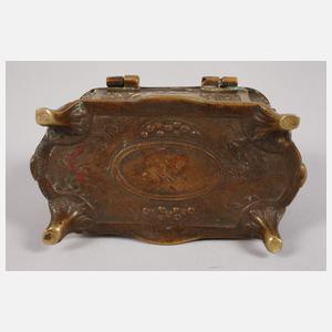 Zwei Bronzeschatullen