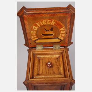 Intarsierter Tabaktopf