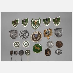 Konvolut Jagdabzeichen