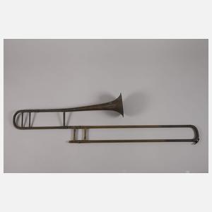 Vier Blechblasinstrumente