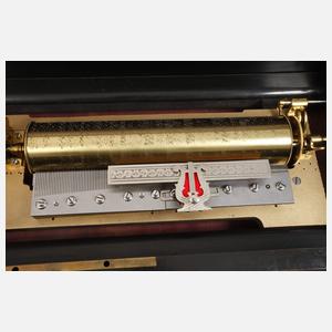 Übergroße Walzenspieldose B. A. Bremond