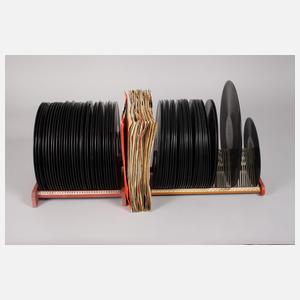 Koffergrammophon + Platten