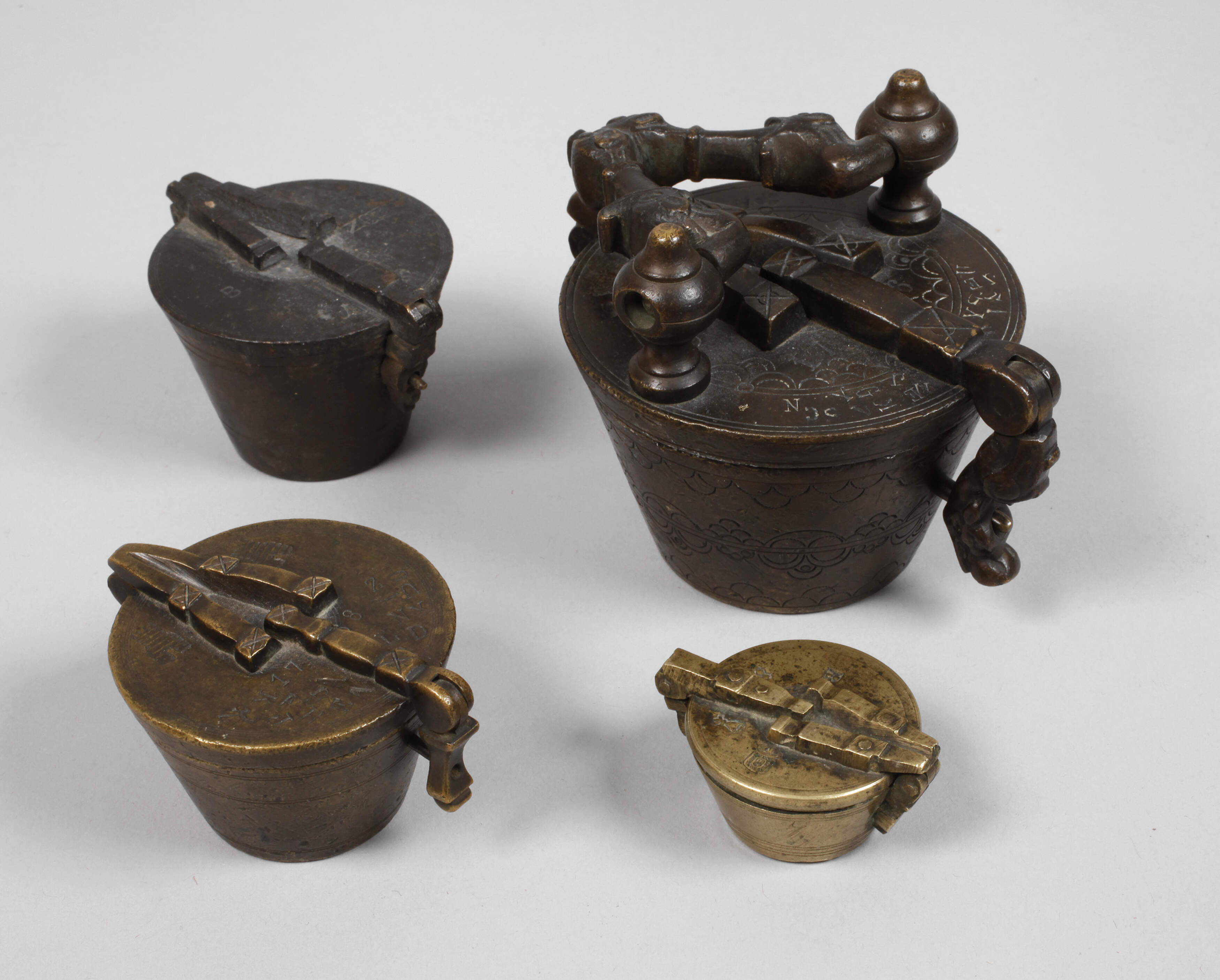 Vier Bechergewichtssätze