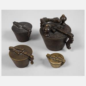 Vier Bechergewichtssätze