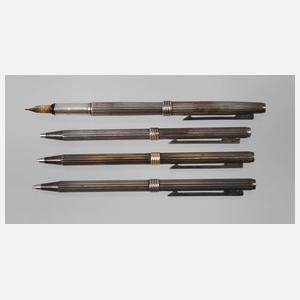 Vier Schreibgeräte Christian Dior