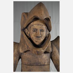 Übergroße Dekorationsfigur