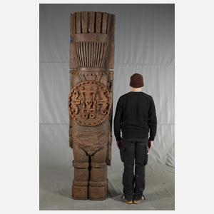 Übergroße Dekorationsfigur