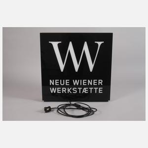 Leuchtschild Neue Wiener Werkstätte