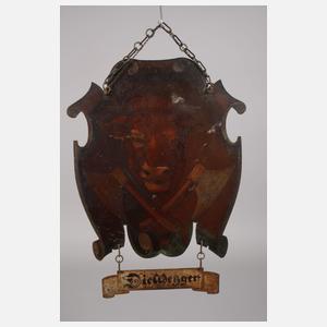 Innungsschild "Die Metzger"