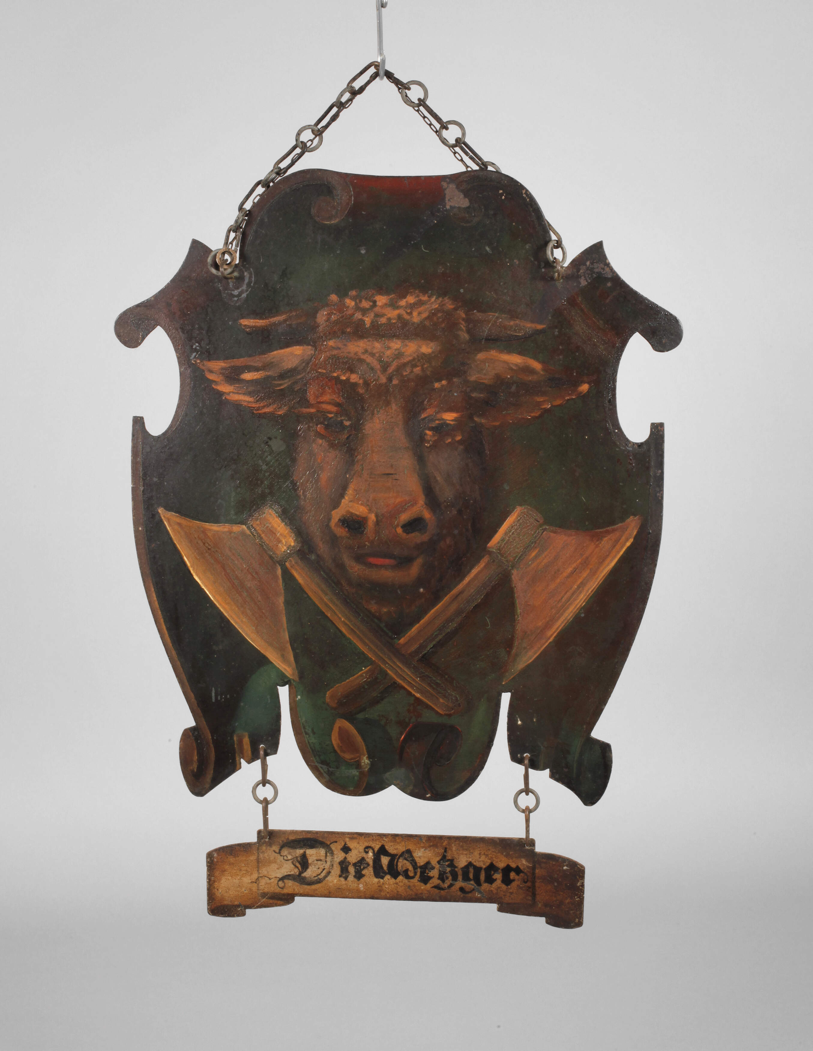 Innungsschild "Die Metzger"