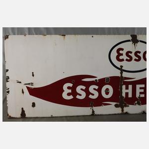 Großes Emailleschild Esso