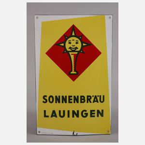 Emailleschild Sonnenbräu