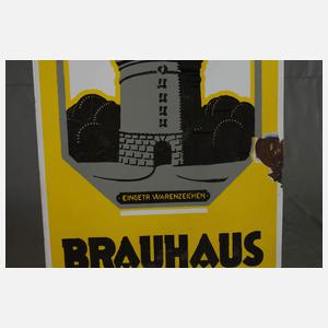Emailleschild Brauhaus Nürnberg