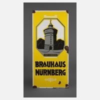 Emailleschild Brauhaus Nürnberg111