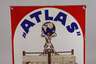 Emailleschild Atlas