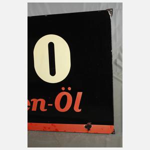 Großes Emailleschild Labo