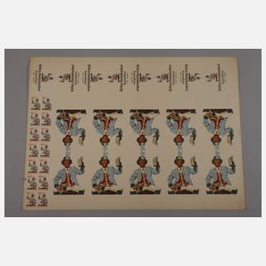 Konvolut Werbebögen Hohlwein