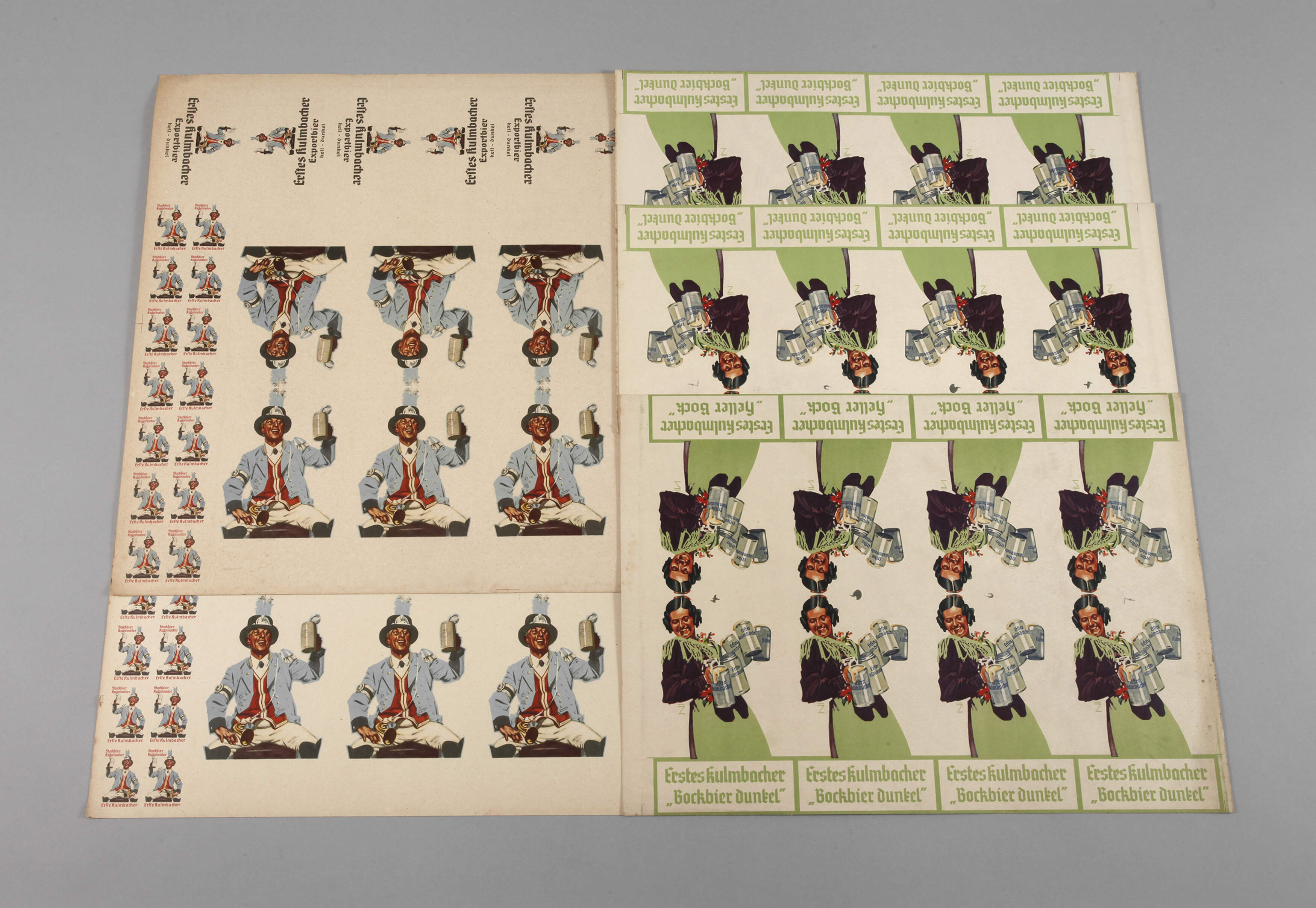 Konvolut Werbebögen Hohlwein