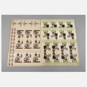 Konvolut Werbebögen Hohlwein