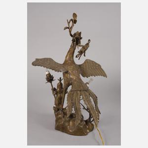 Paar figürliche Salonlampen