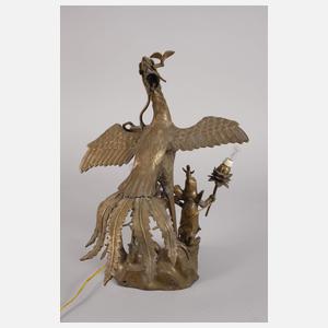 Paar figürliche Salonlampen