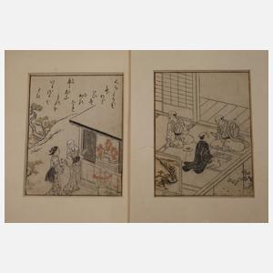 Konvolut Holzschnitte